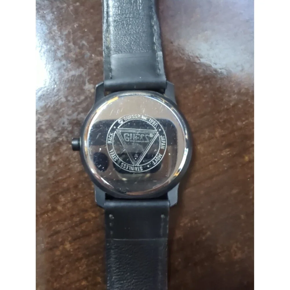 Rare vintage 90s Guess watch with original case and paperwork.